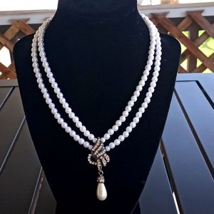 Women's  pearl bead necklace
